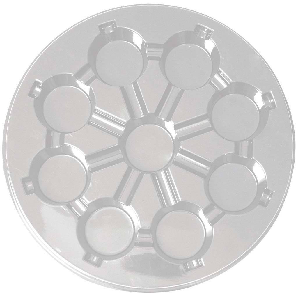 Clear Cupcake Tray 9 Cavity 12in