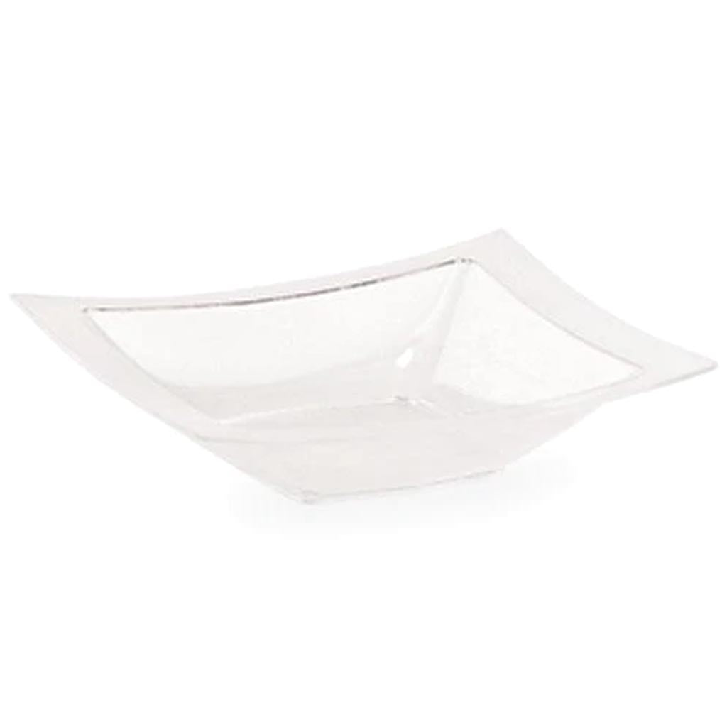 Rectangle Bowl 12oz, Clear