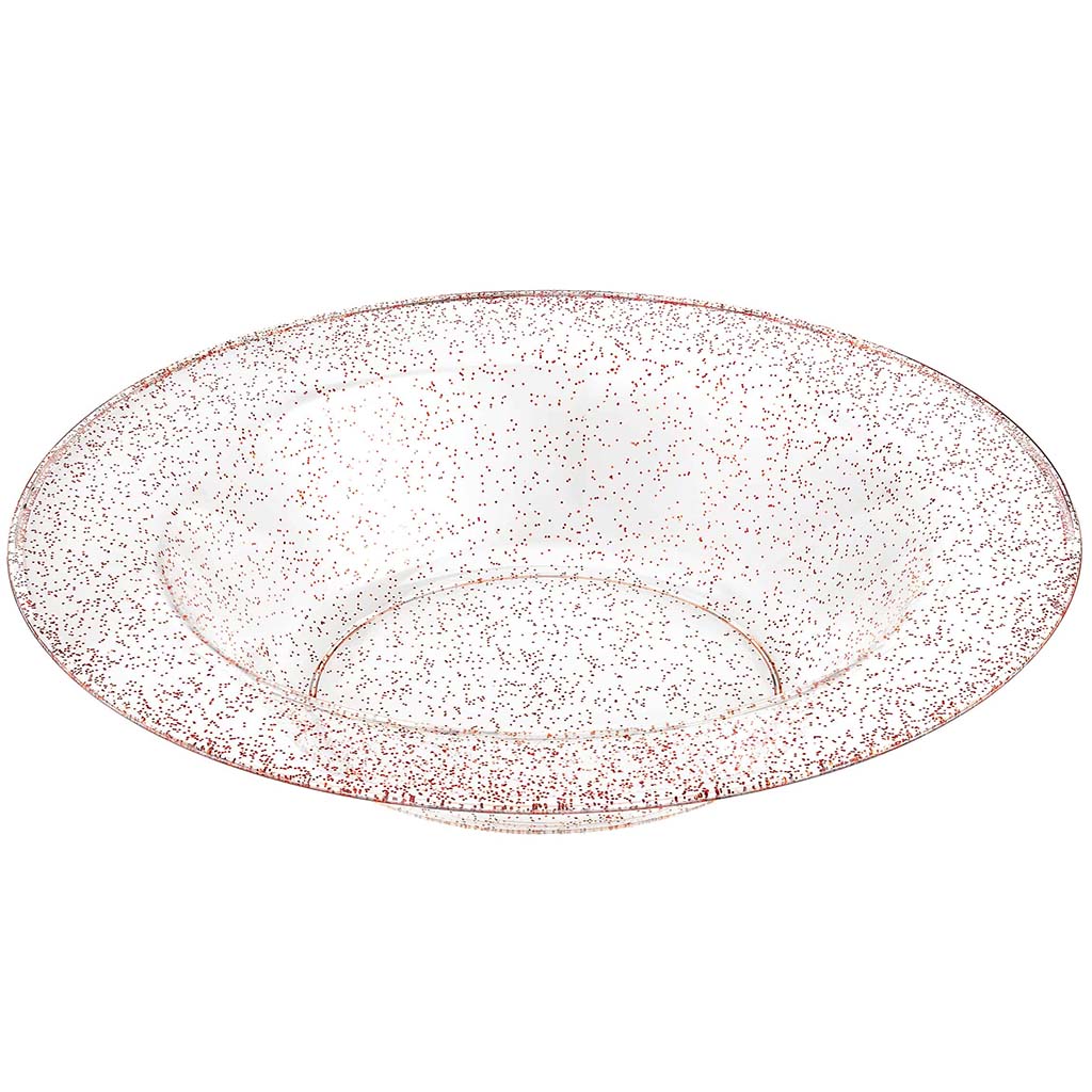 Glitter Bowl 14oz, Rose Gold