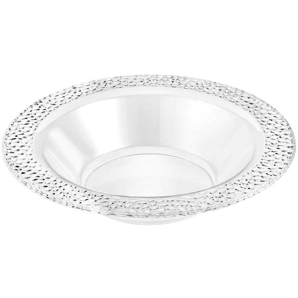 Pebbled Bowl Clear 5oz