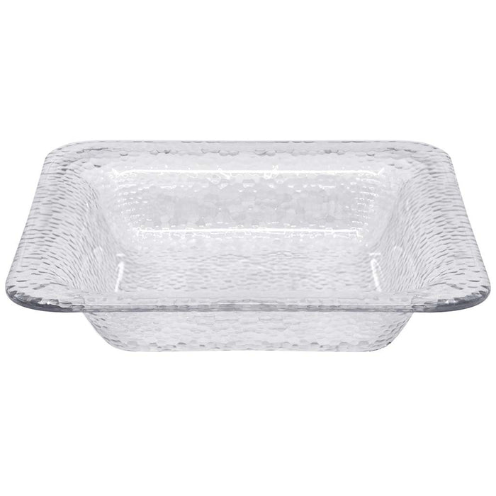 Hammered Square Bowl 112oz
