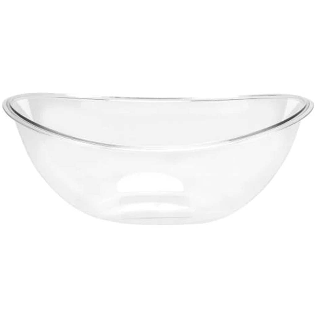 Contoured Bowl  80oz, Clear