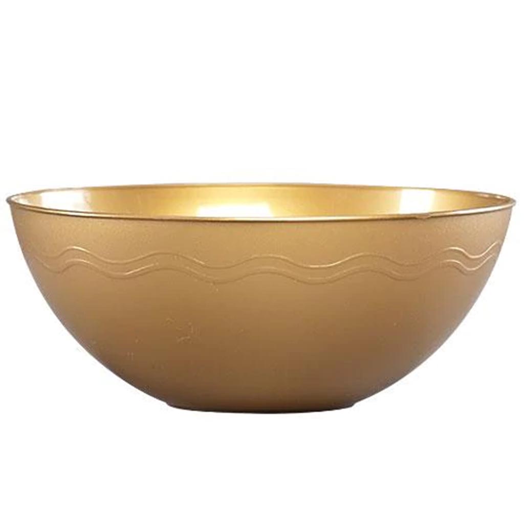 Wave Bowl 100oz, Gold