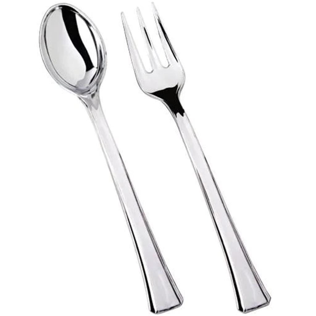 Mini Fork &amp; Spoon Combo Utensil Set