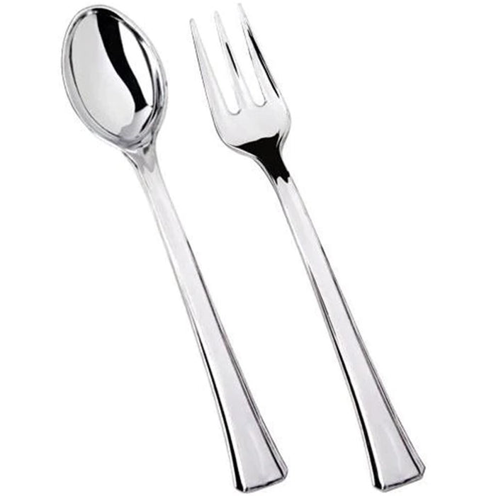 Mini Fork & Spoon Combo Utensil Set