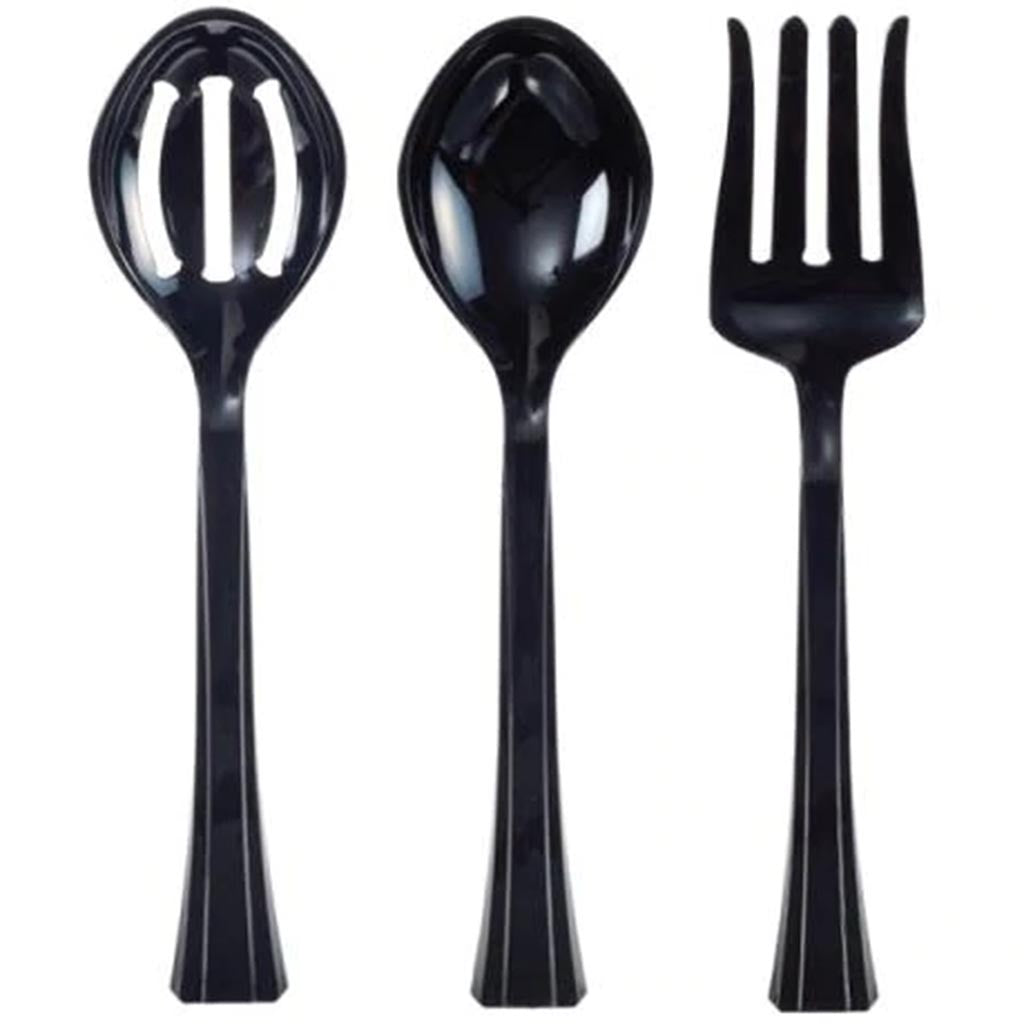 Serving Set 3pc, Black