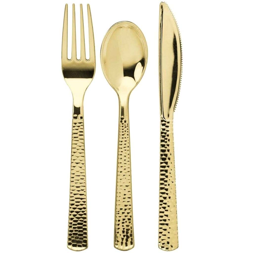 Pebbled Cutlery Combo Set