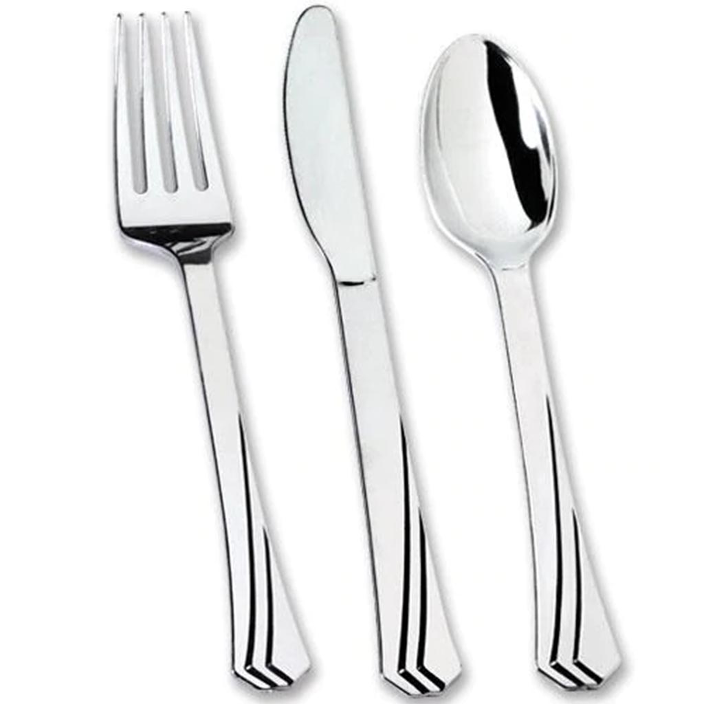 Cutlery Combo Polished Silver 36pieces