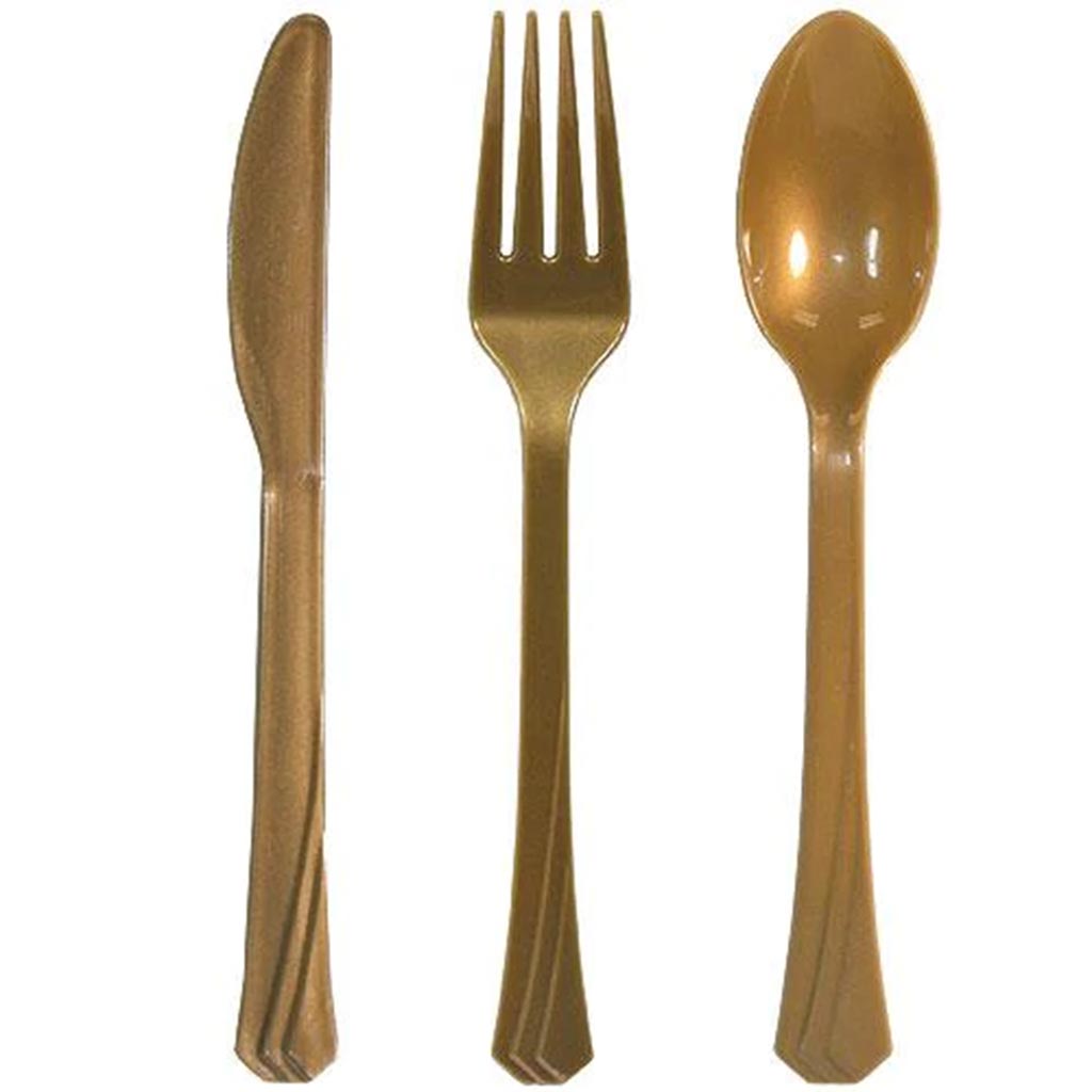 Cutlery Combo Set, Gold