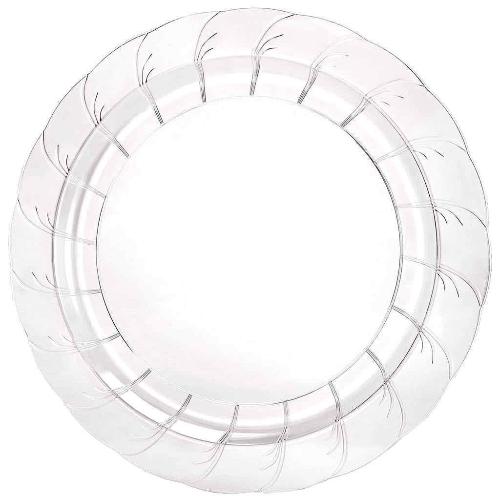 Elegance Plate 7.5in, Clear