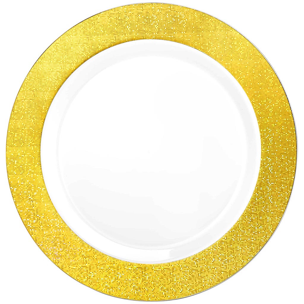 Sparkle Plate 10.5in, Gold