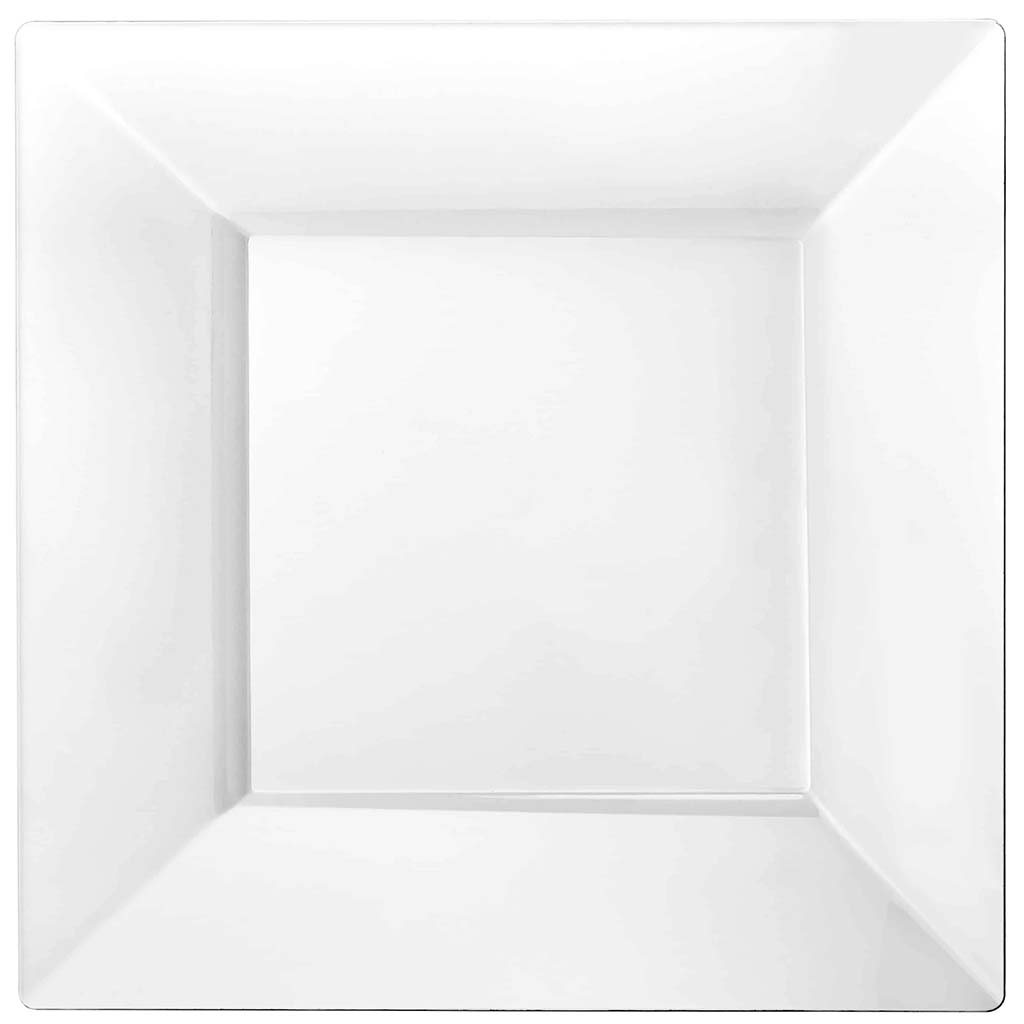 Square Plate 10.75in, Pearl