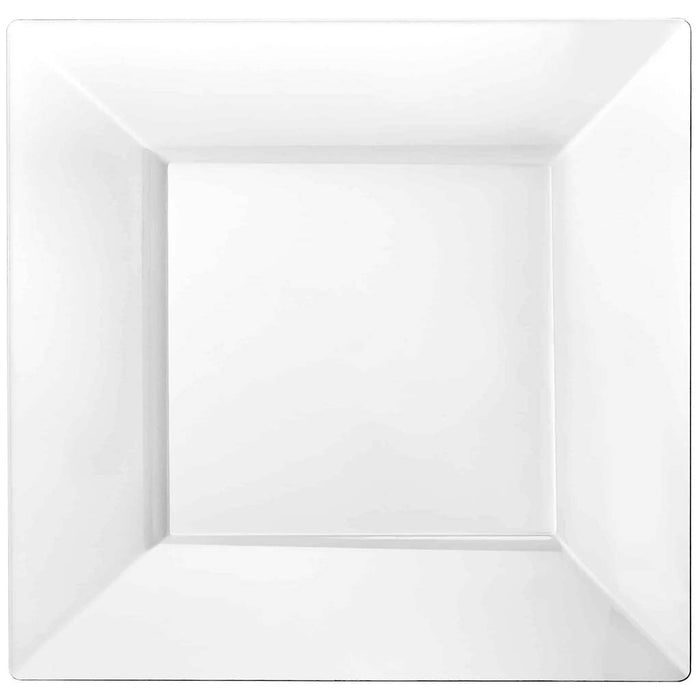 Square Plate 6.5in, Pearl