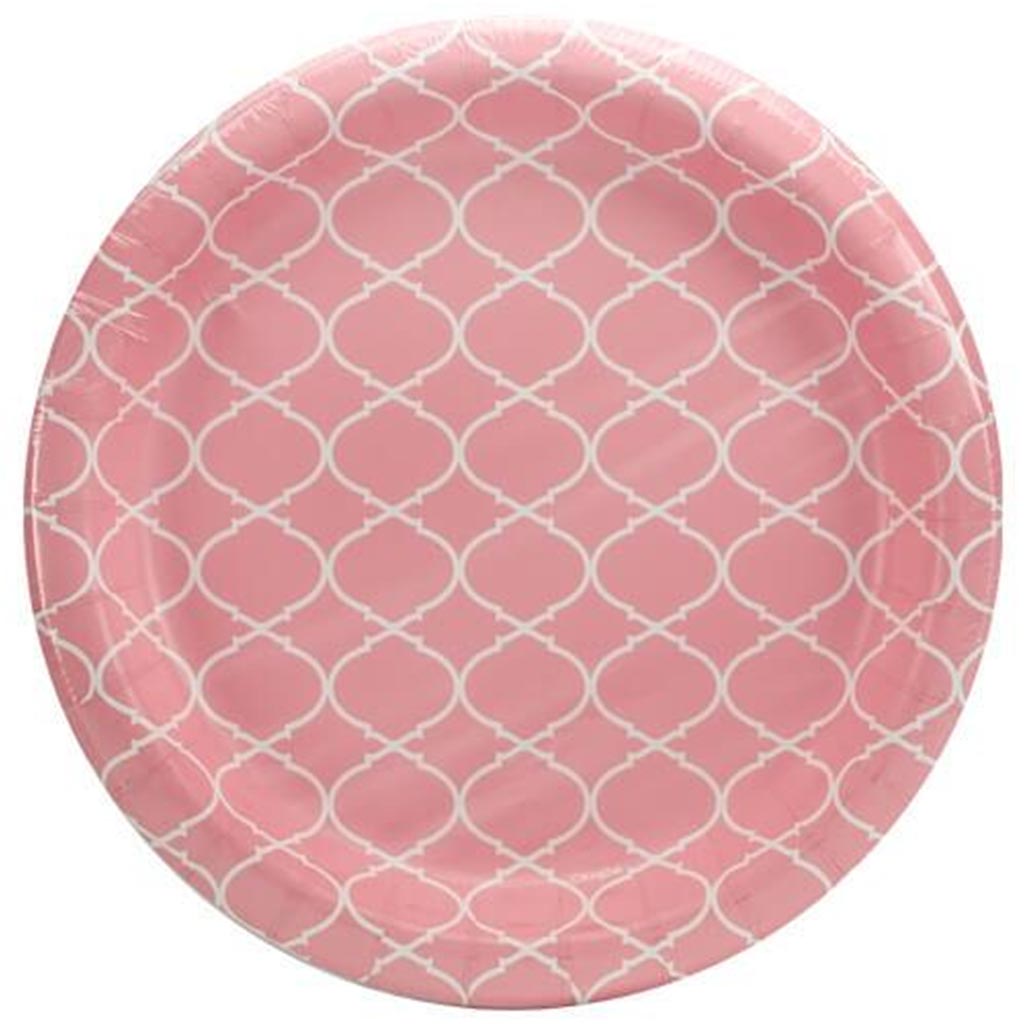 Lattice Plate 10.25in, Blush