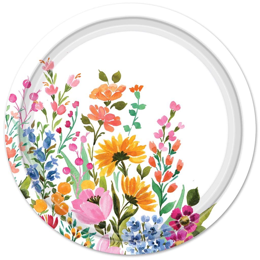 Paper Plate 6.75in, Perennial