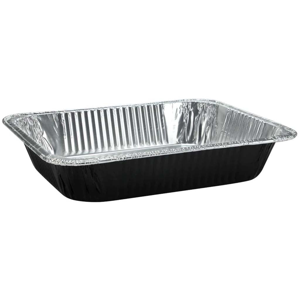 Half Size Aluminum Pan Black