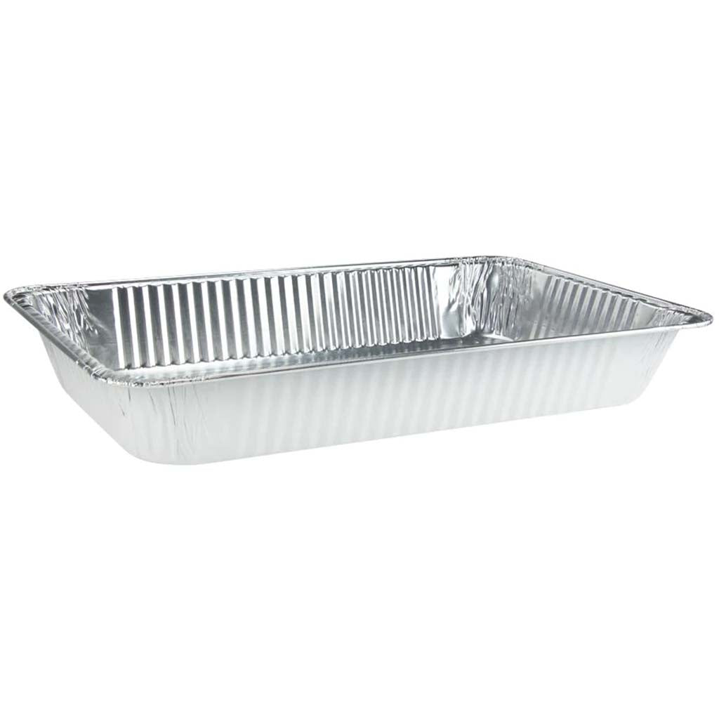 Full Size Aluminum Pan White