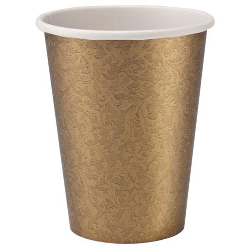 Hot/Cold Cup 9oz, Gold