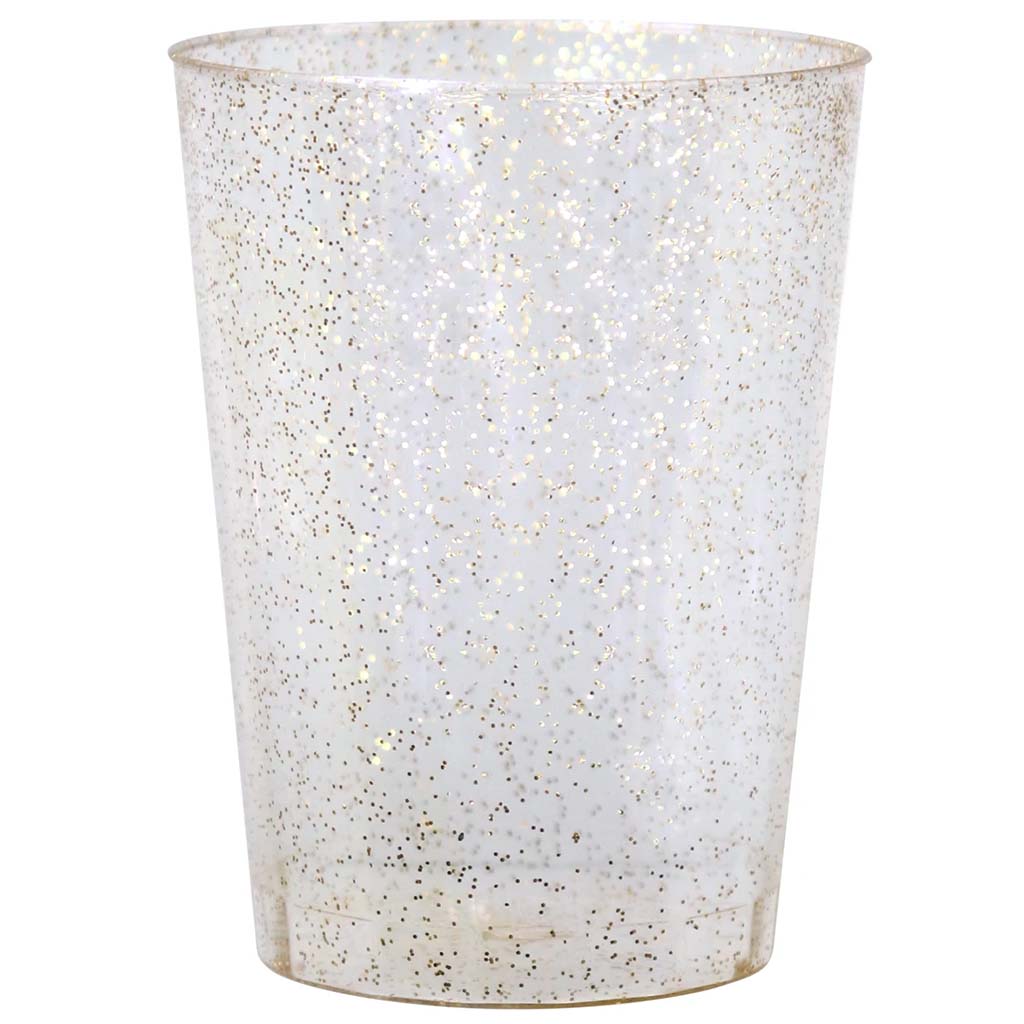 Glitter Tumbler 10oz, Gold