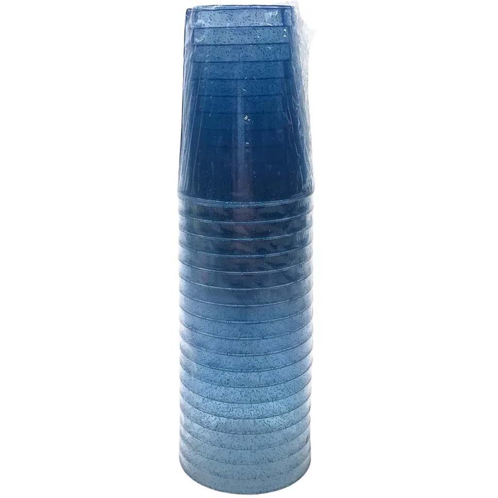 Glitter Tumbler 10oz, Blue