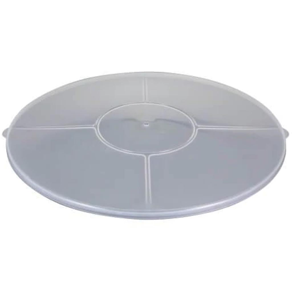 Lid For 12in Compartment Tray, Clear