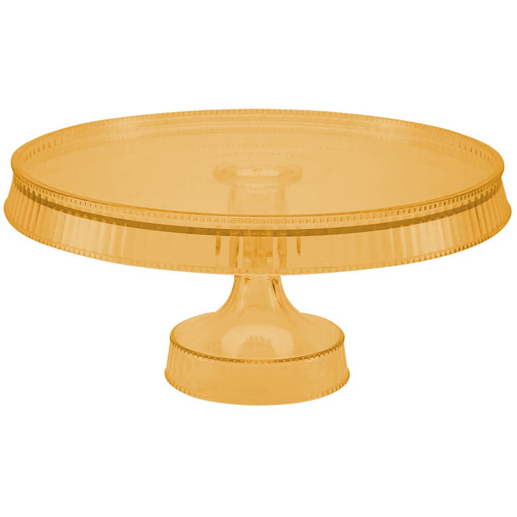 Round Cake Stand 10.5in, Gold