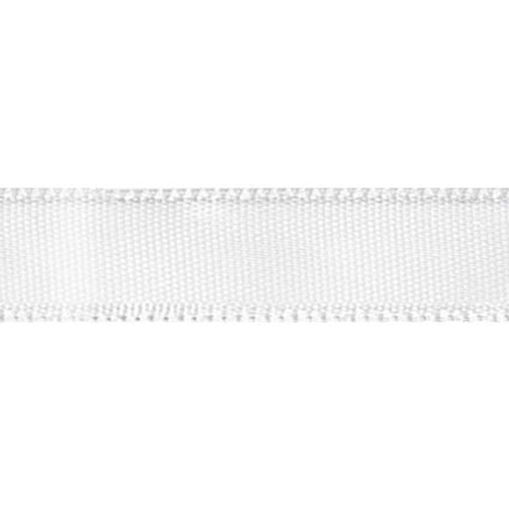 Single Face Satin Ribbon 1.5In Wide 10Yd White