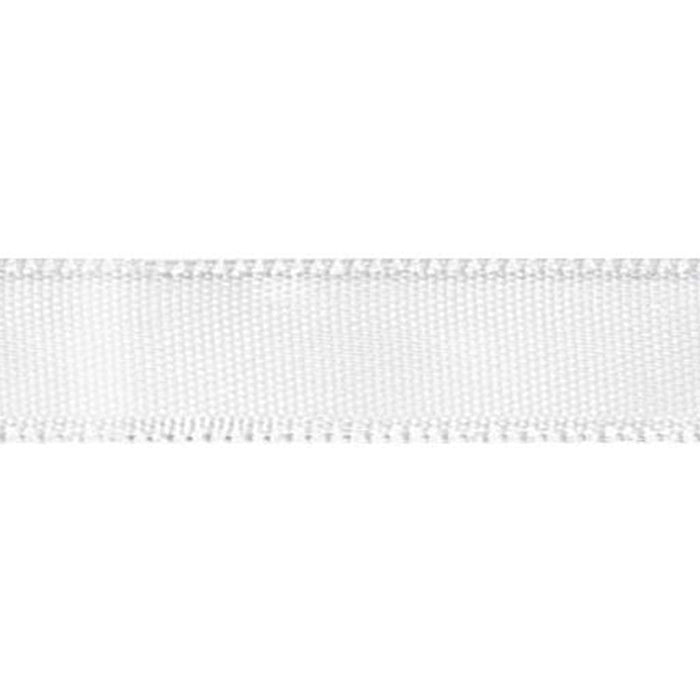 Single Face Satin Ribbon 1.5In Wide 10Yd White