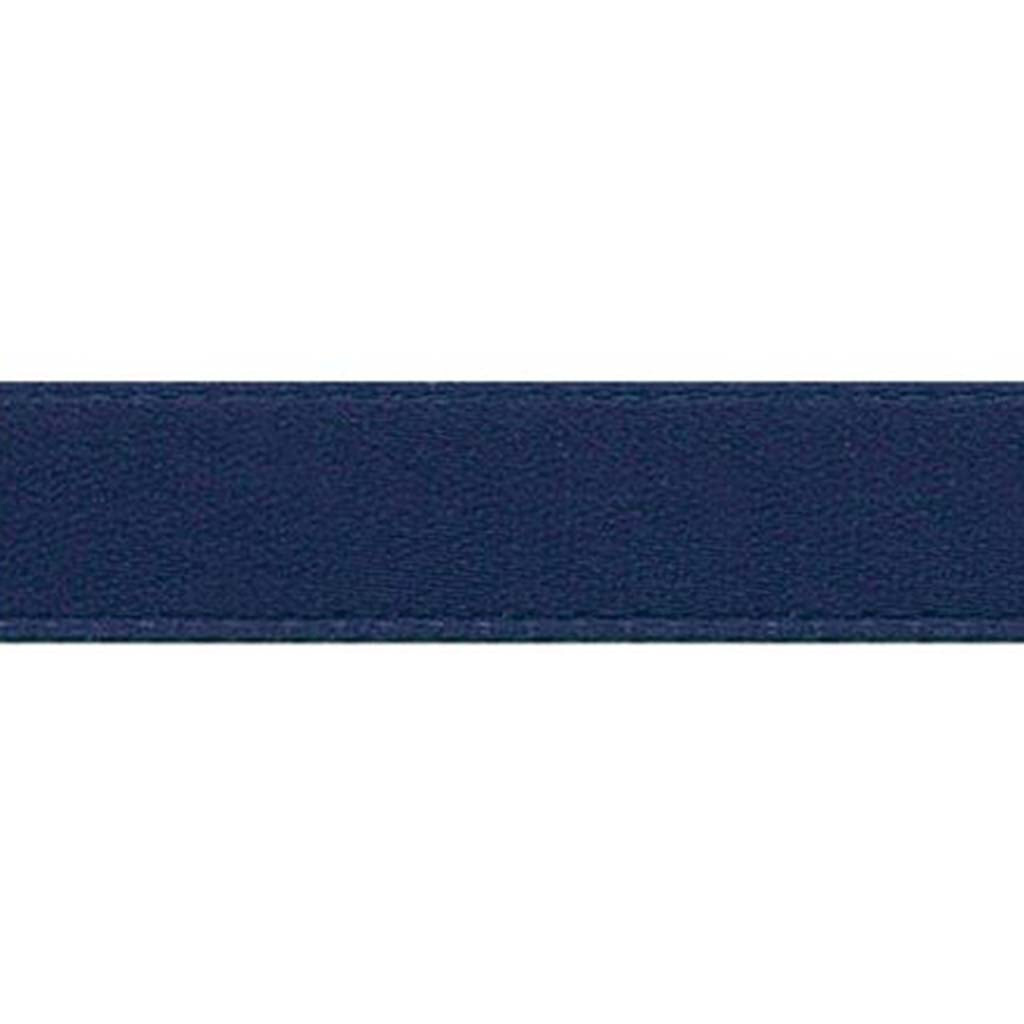 Single Face Satin Ribbon 1.5In Wide 10Yd Navy Blue