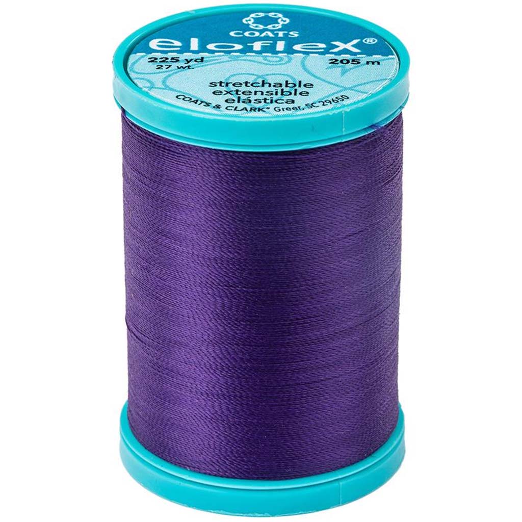 Eloflex Stretch Thread Purple, 225Yd