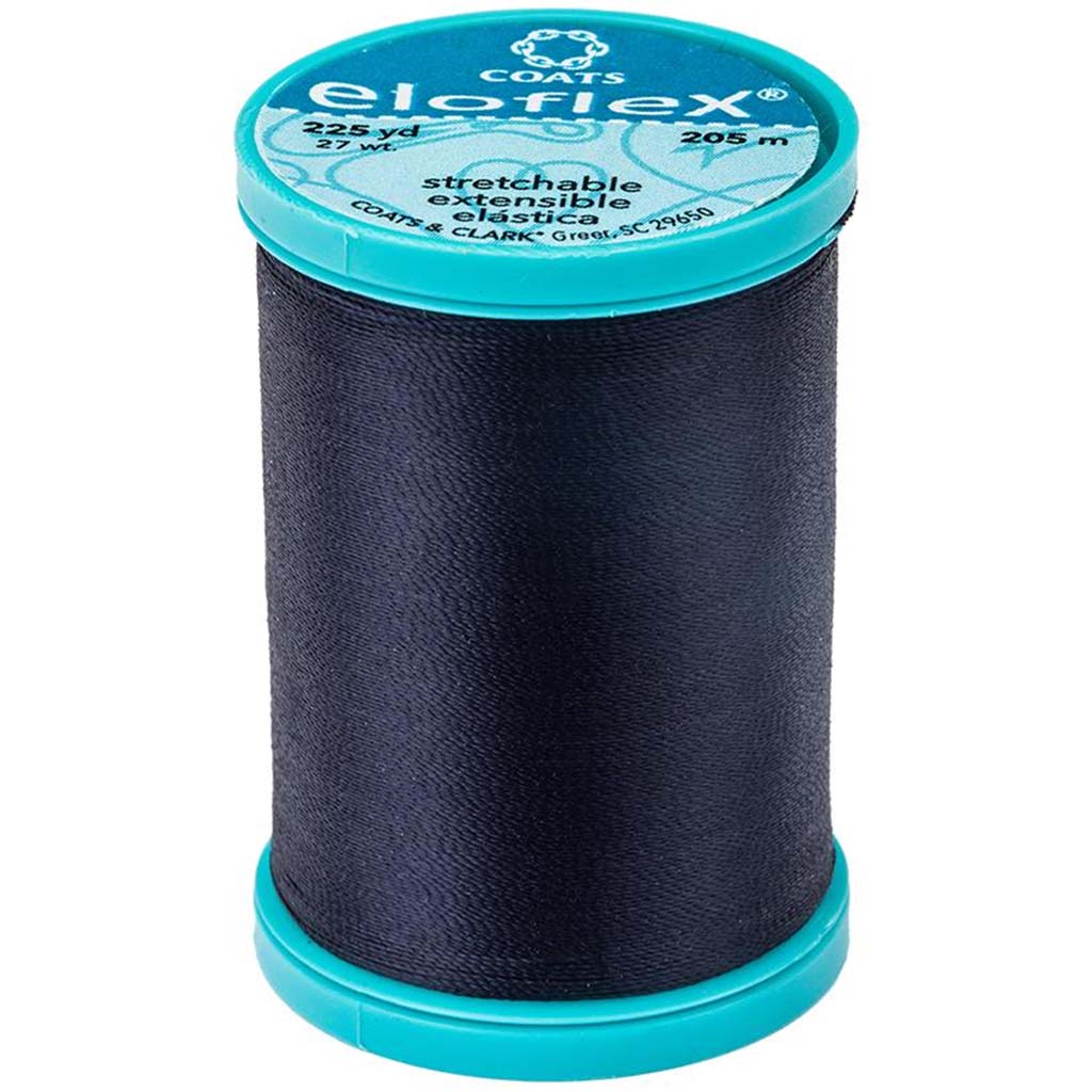 Eloflex Stretch Thread Navy, 225Yd