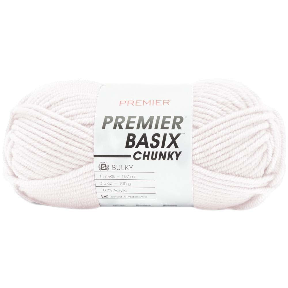 Premier Yarns Basix Yarn Thick White