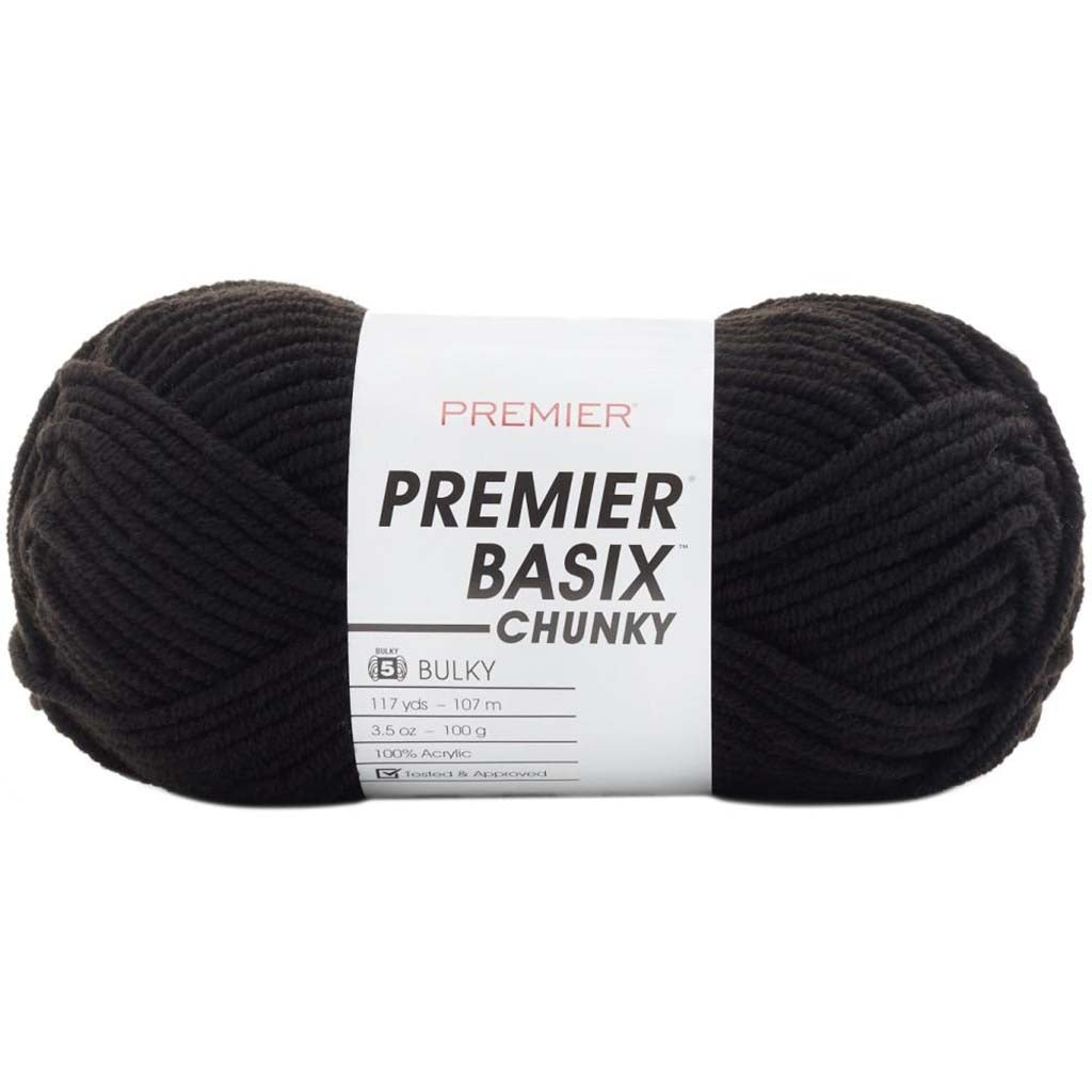 Yarn Basix Chunky Black