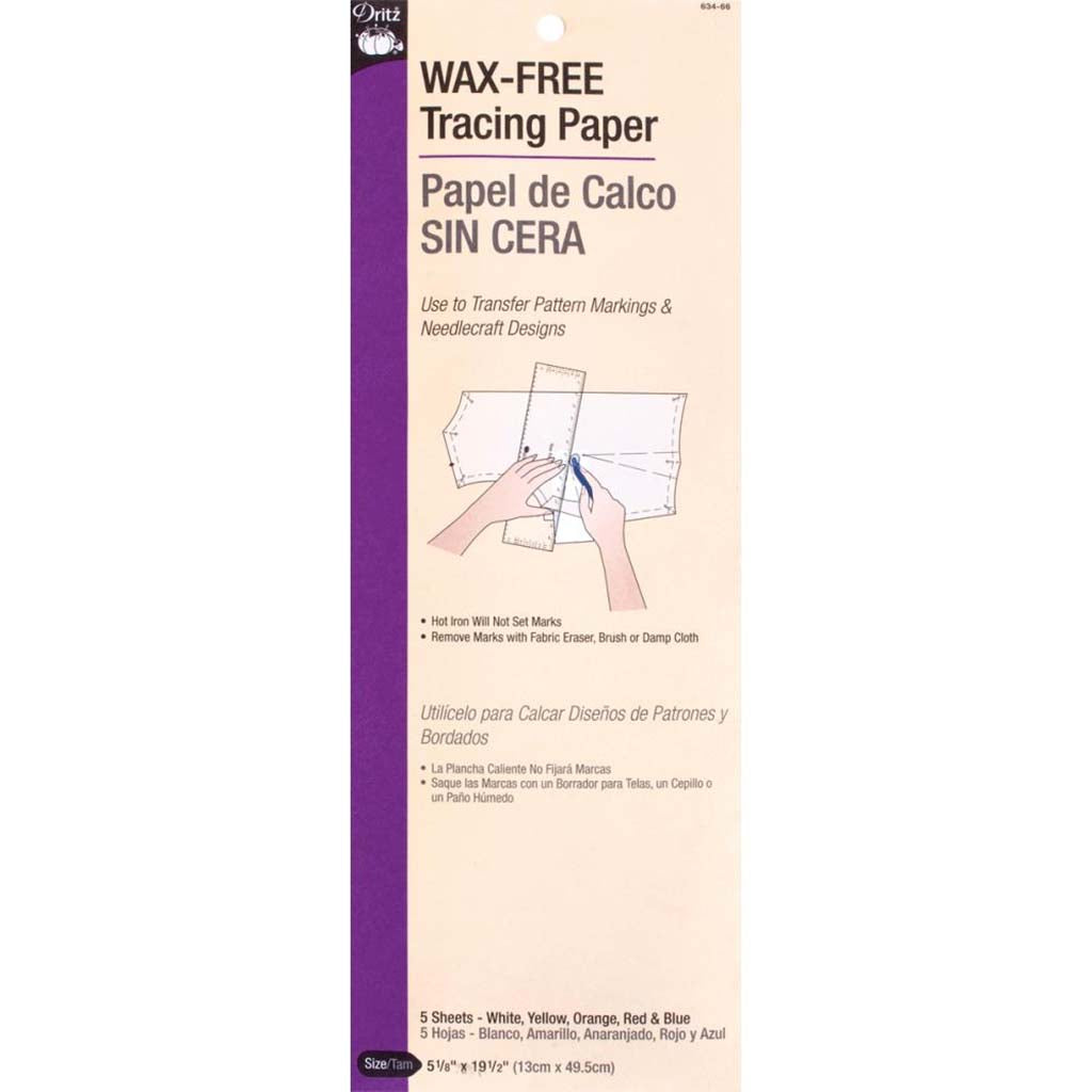 Dritz Wax Free Tracing Paper, 13Cm X 50Cm