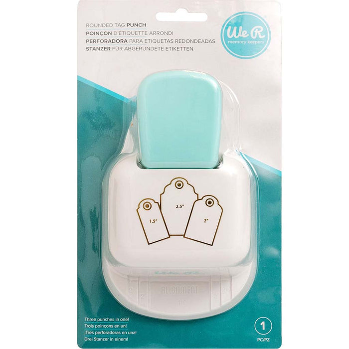 We R Makers 3-in-1 Rounded Tag Punch for Custom Gift Tags
