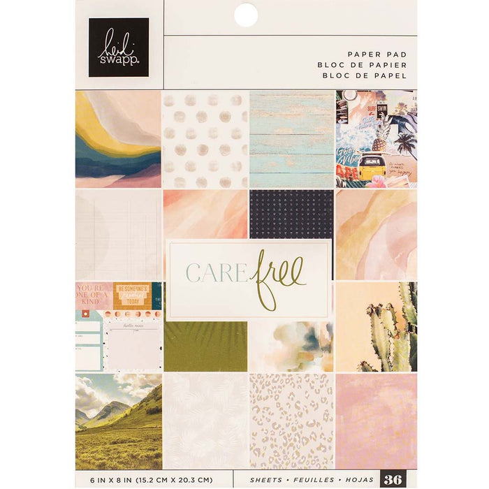 Heidi Swapp Care Free 6in x 8in 36sheets Paper Pad