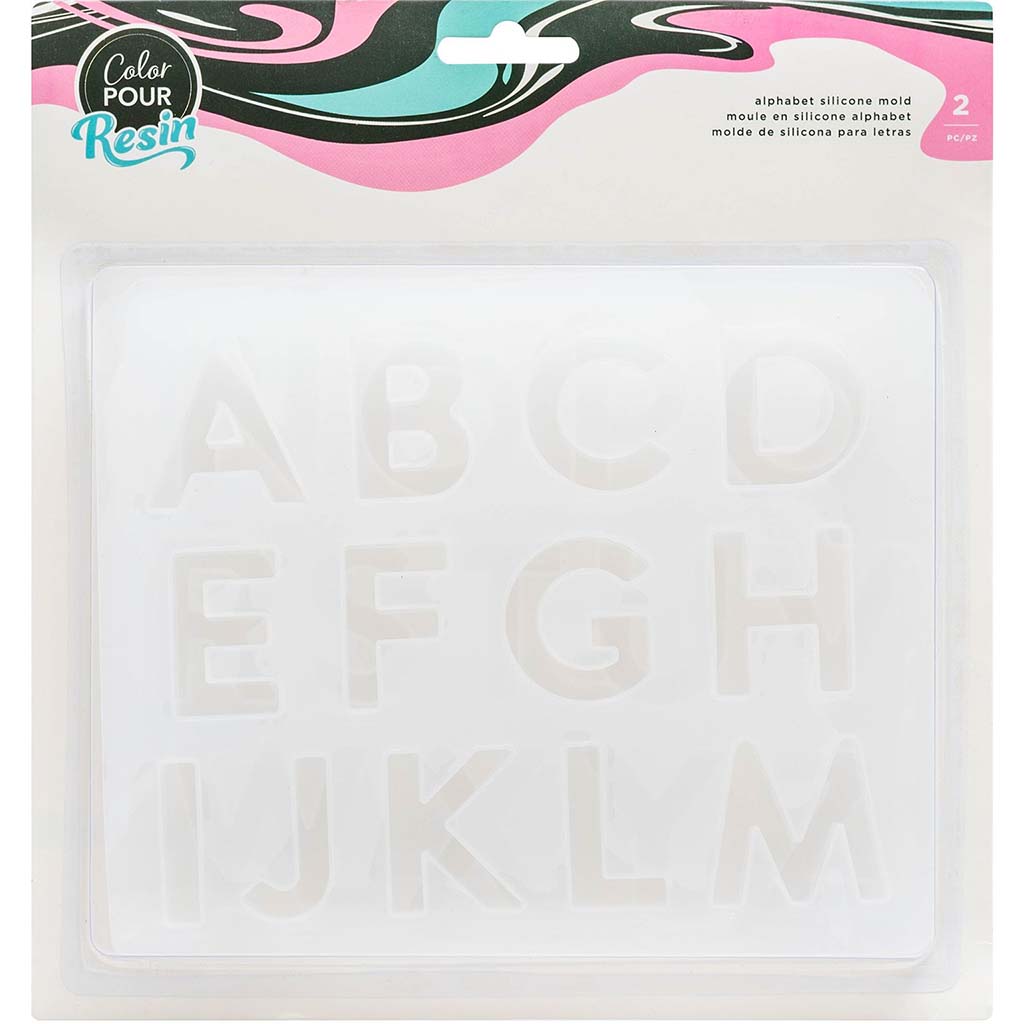 Color Pour Resin Mold-Alpha