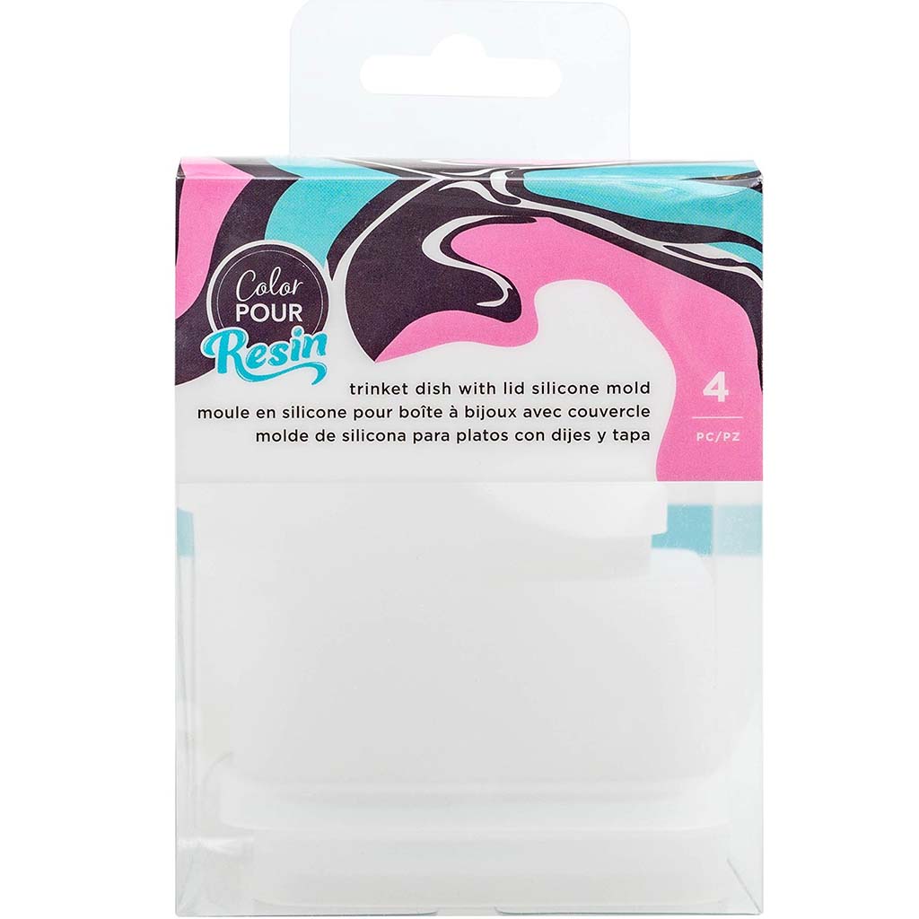 Color Pour Resin Mold-Trinket Box