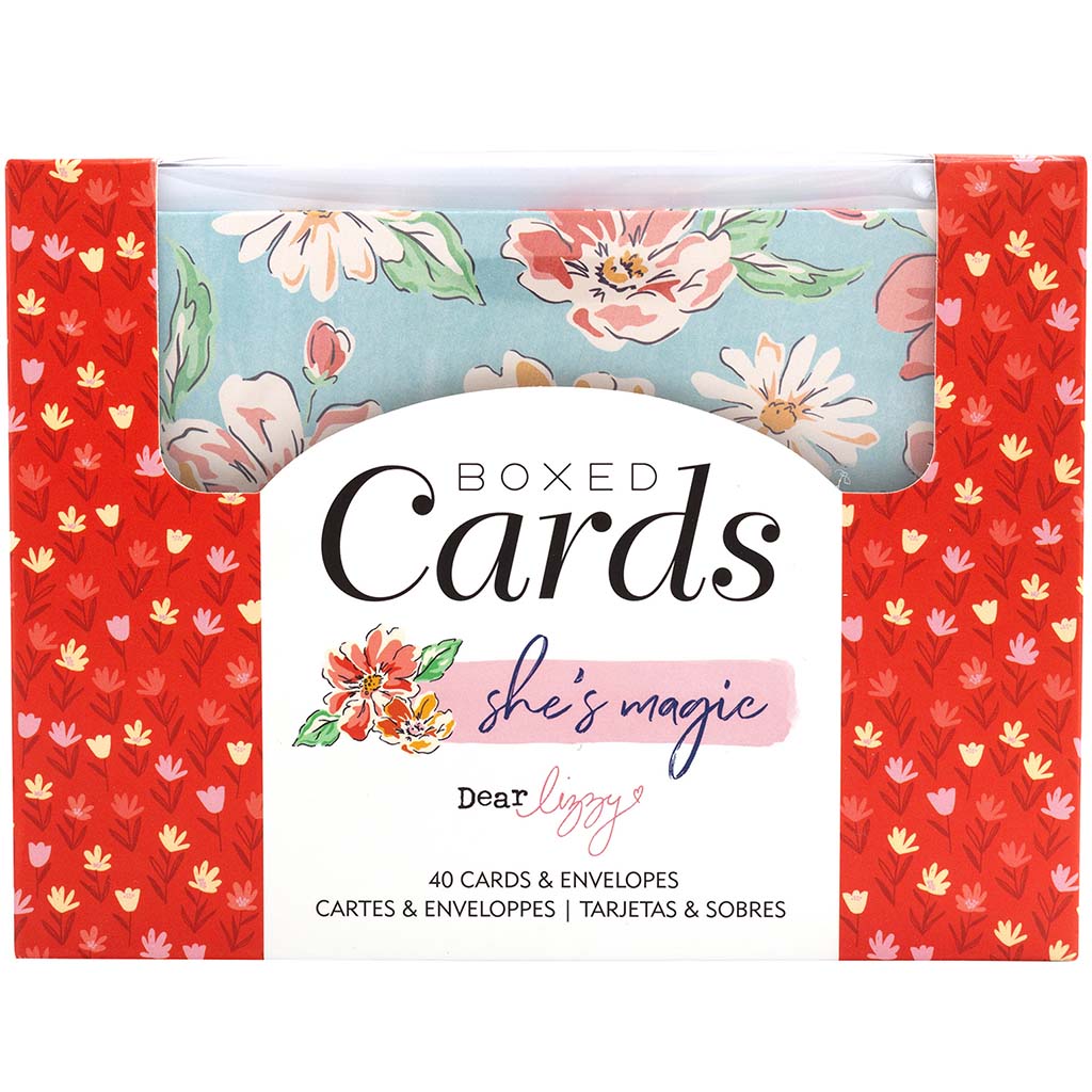 She&#39;s Magic Boxed Cards 4in x 6in, 80pc