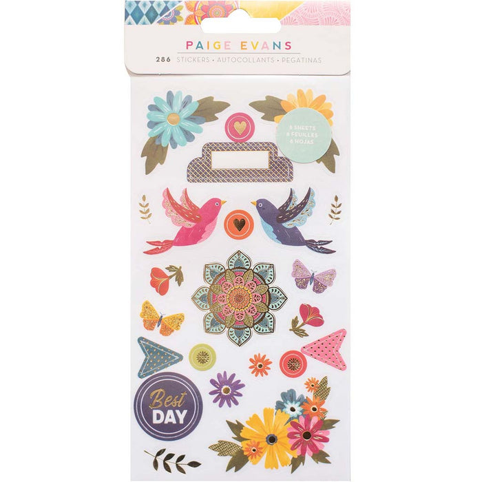 Paige Evans Wonders Sticker Book-286/Pkg