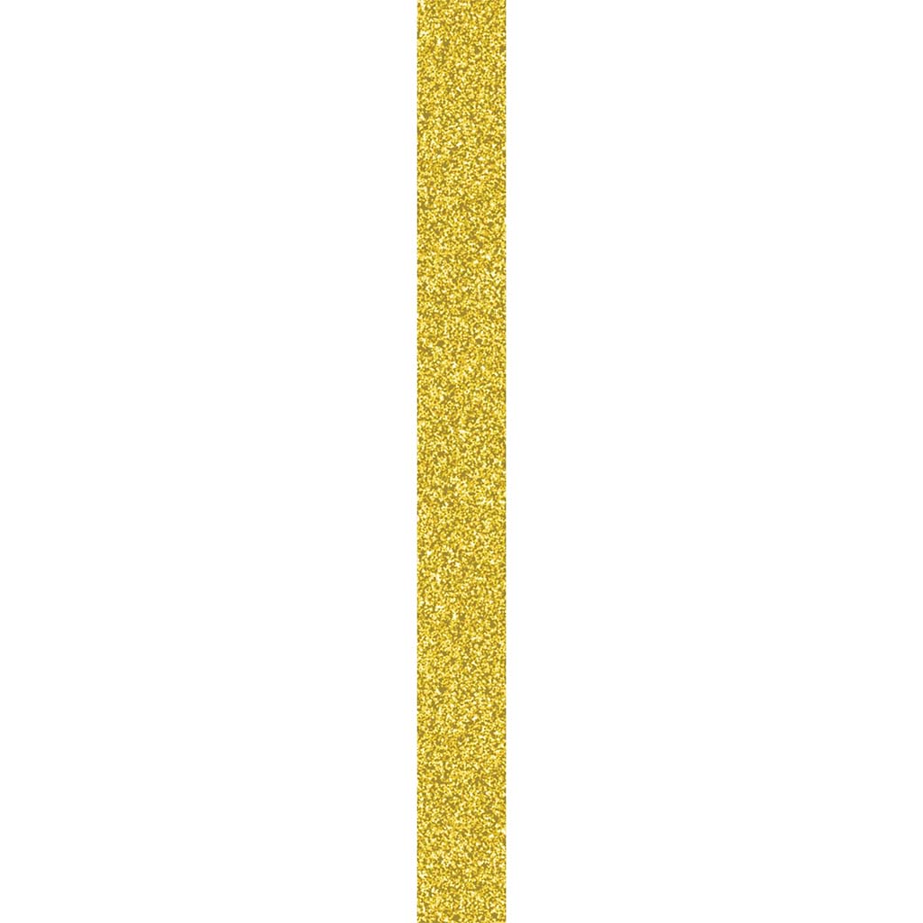 Gold Adhesive Glitter Tape 5/8in