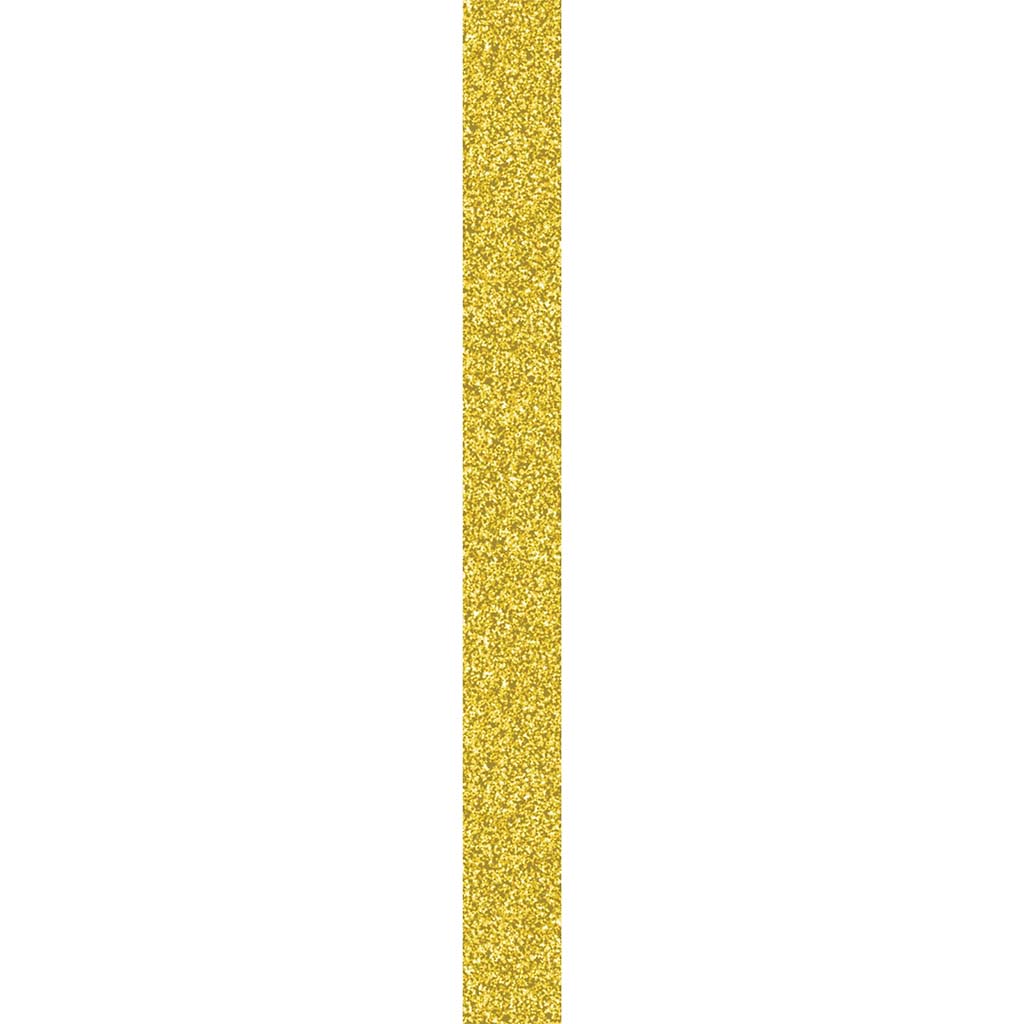 Gold Adhesive Glitter Tape 5/8in