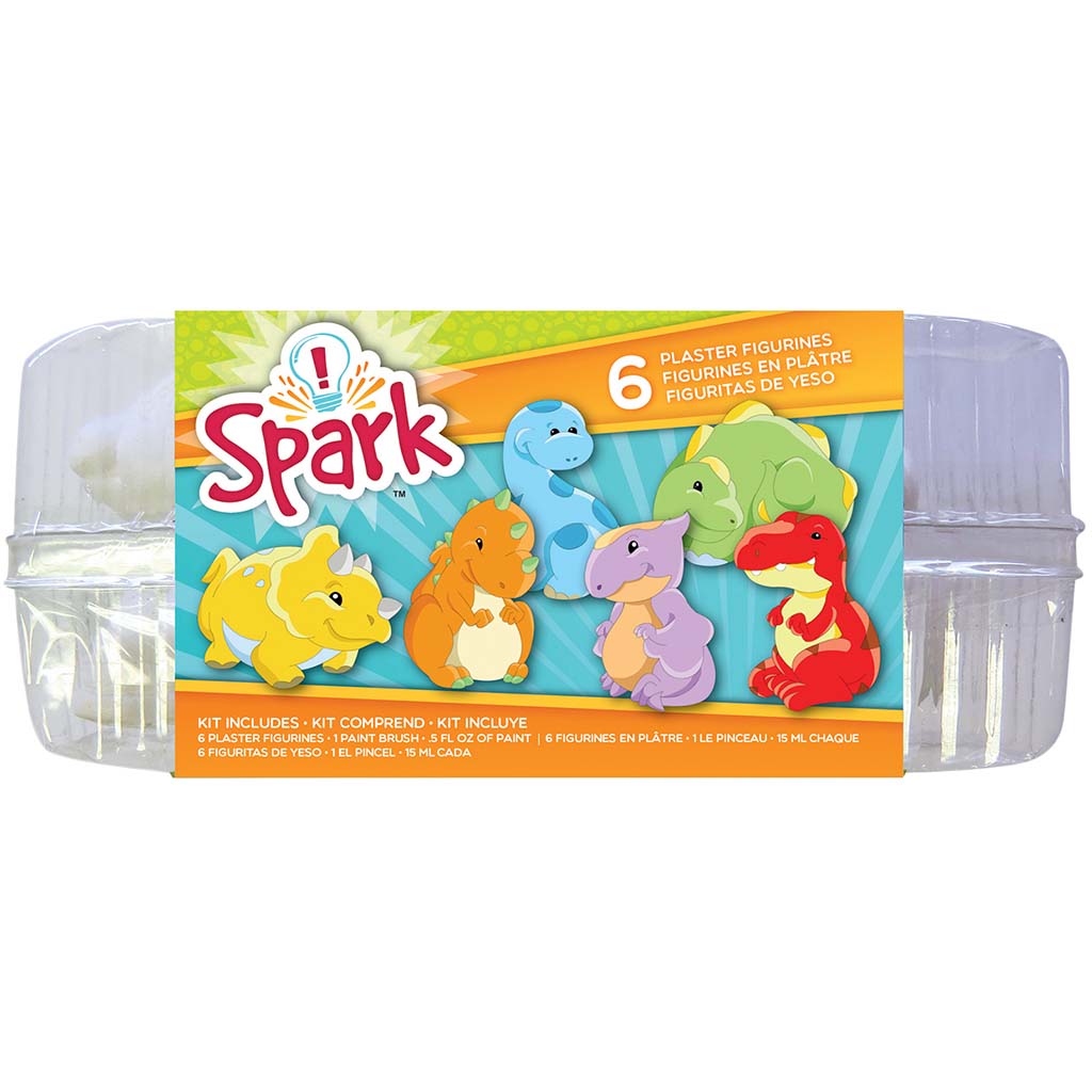 Spark Plaster Value Pack-Dinosaur