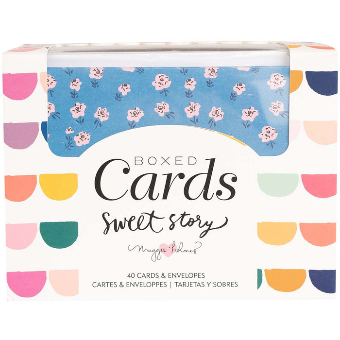 Boxed Cards Set with Envelopes 40/Pkg- Sweet Story