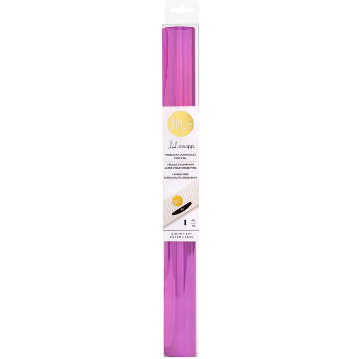 Heidi Swapp Minc Reactive Foil Roll 12.25in x 6ft- Iridescent Ultraviolet