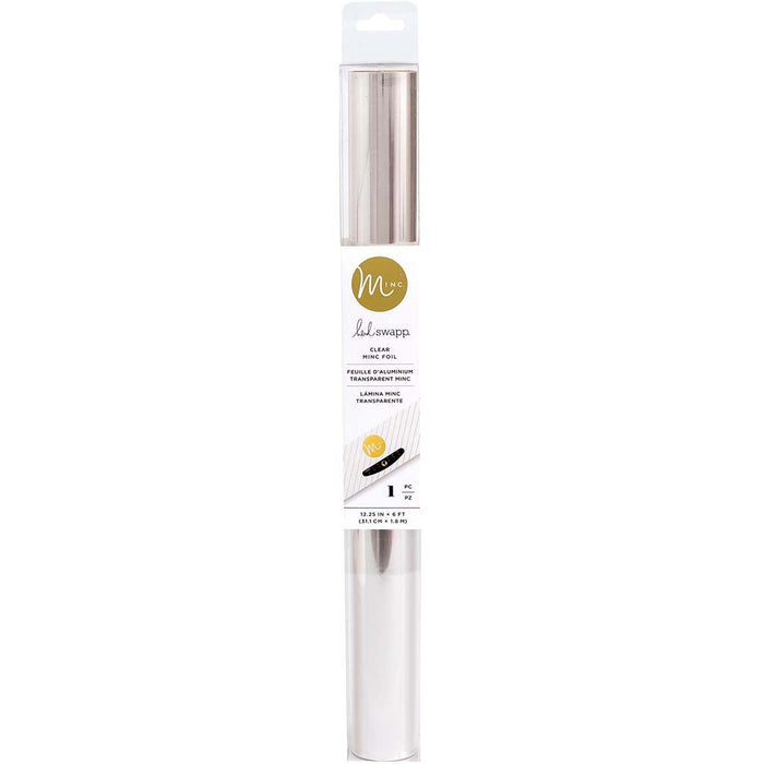 Heidi Swapp Minc Reactive Foil Roll 12.25in x 6ft- Clear