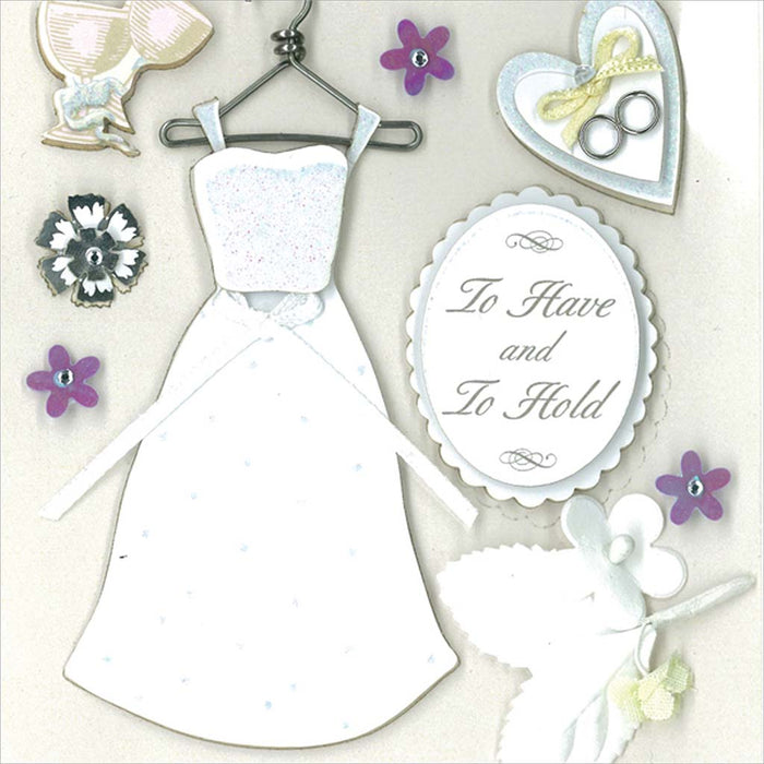 K&Company Classic Wedding Dimensional Stickers 9 Pieces
