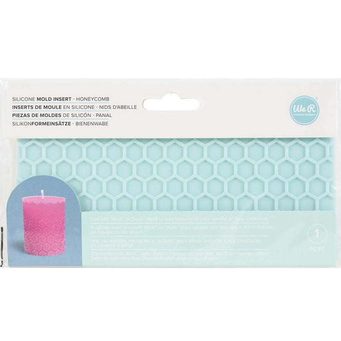 We R Makers SUDS Honeycomb Soap Mold Insert Silicone Pattern
