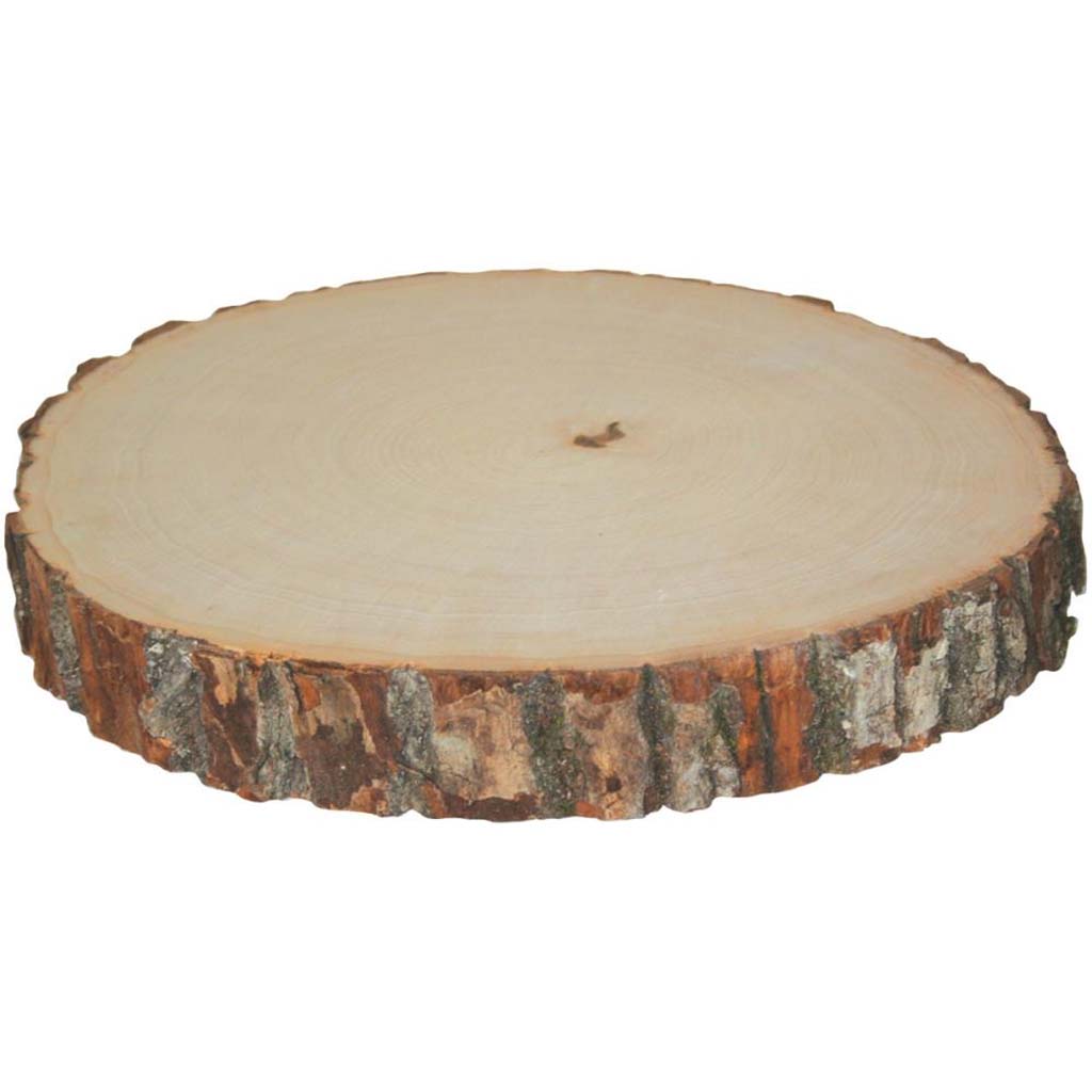 Basswood Thick Round 7 to 9in