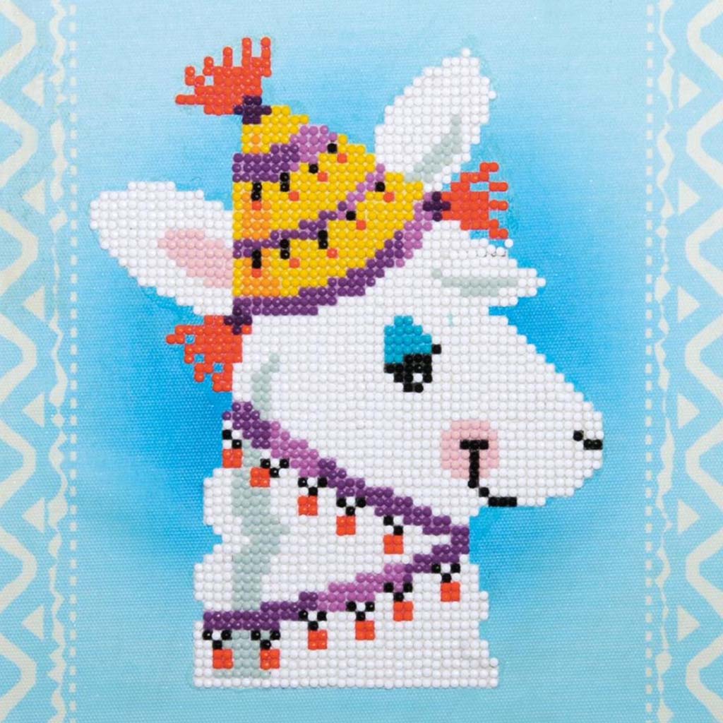 Vervaco Diamond Art Kit 8.6in x 8.6in, Llama